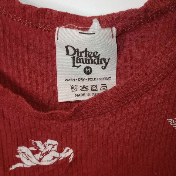 CHERUB TANK TOP BY DIRTY LAUNDRY Womens size medium retro love vibes - Picture 2 of 4